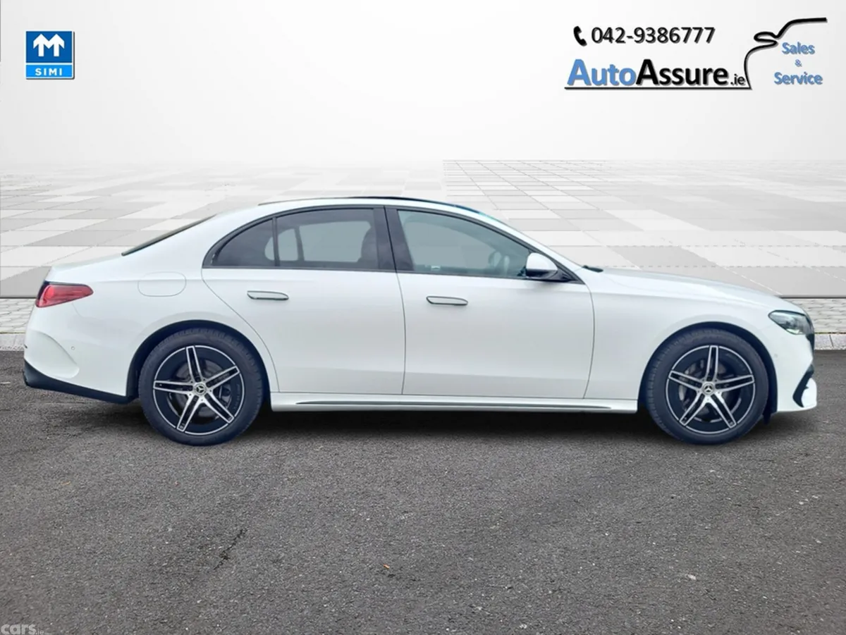 Mercedes-Benz E-Class Saloon, Petrol Hybrid, 2025, White