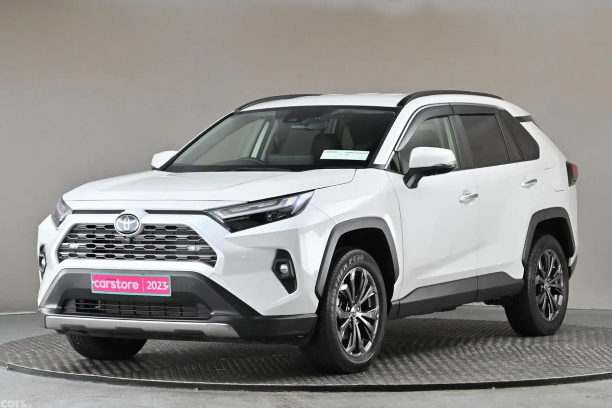 Toyota RAV4 SUV, Petrol Hybrid, 2023, White