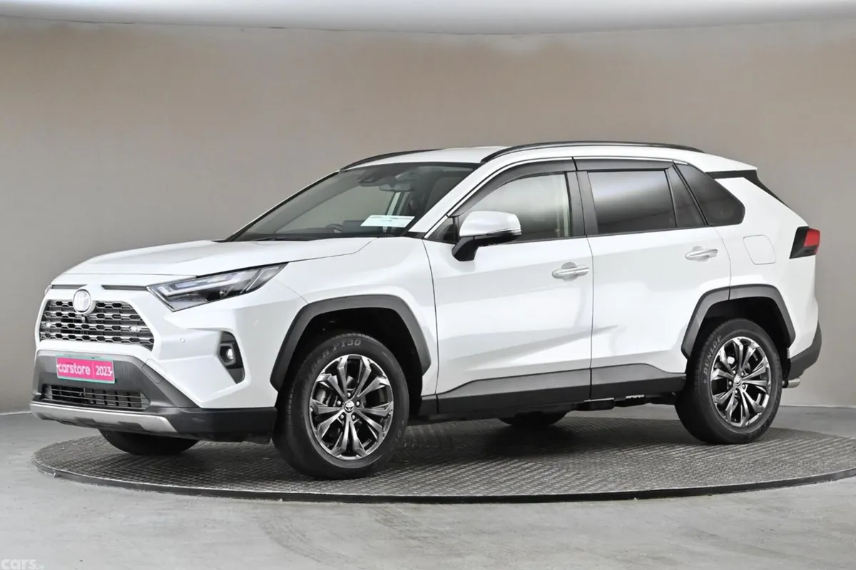 Toyota RAV4 SUV, Petrol Hybrid, 2023, White