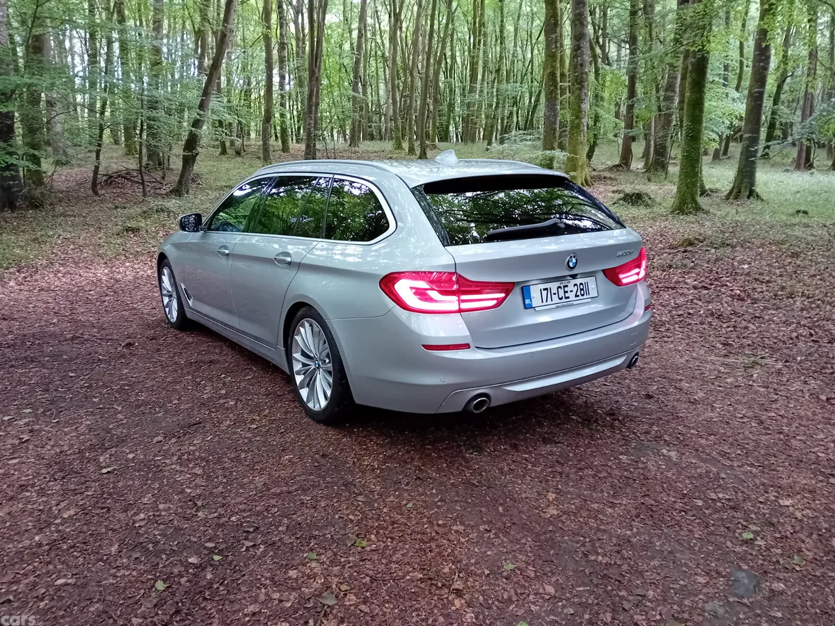 BMW 5-Series Estate, Diesel, 2017, Silver