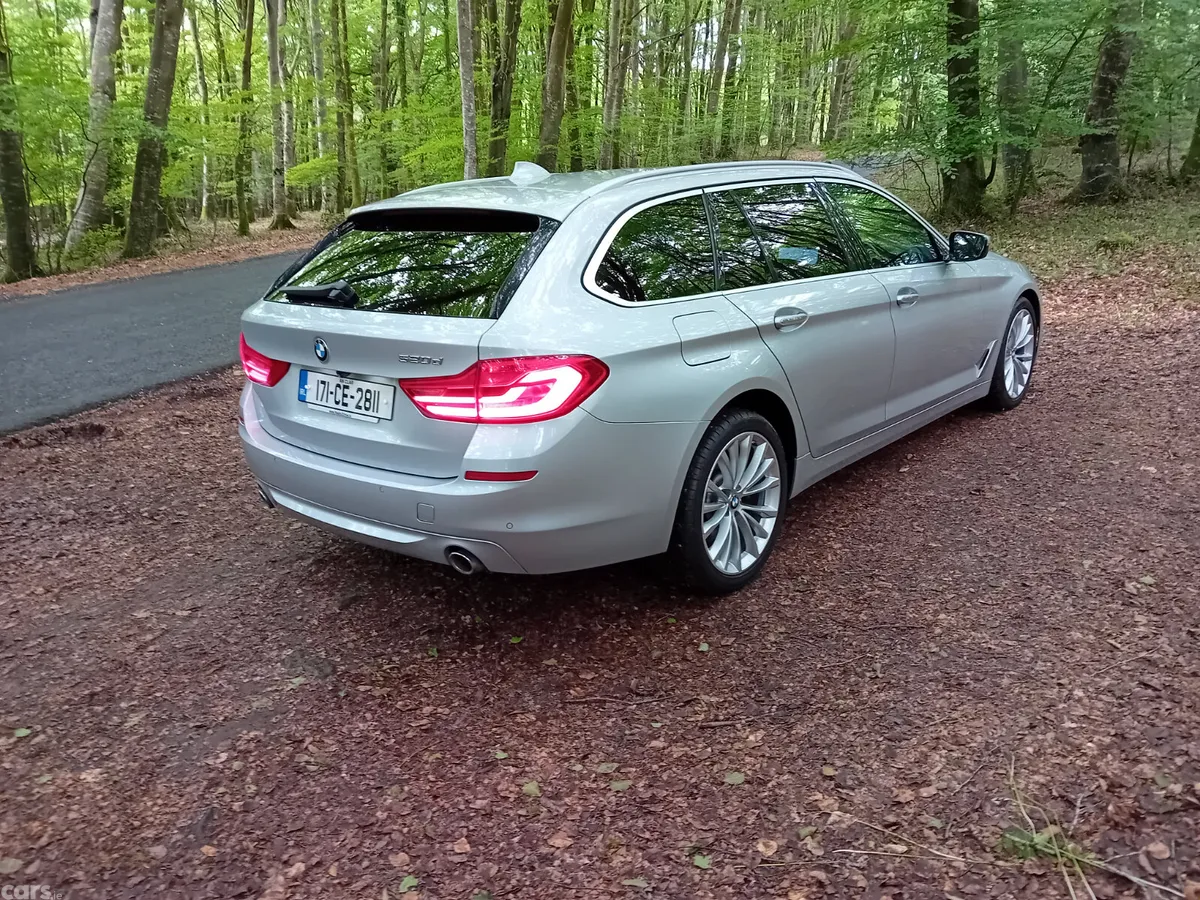 BMW 5-Series Estate, Diesel, 2017, Silver