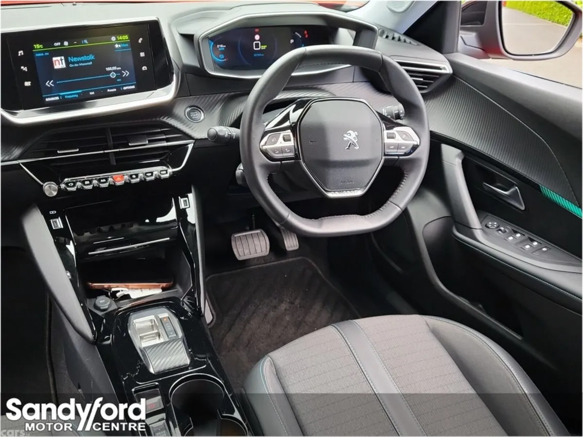 Peugeot 2008 SUV, Electric, 2022, Red
