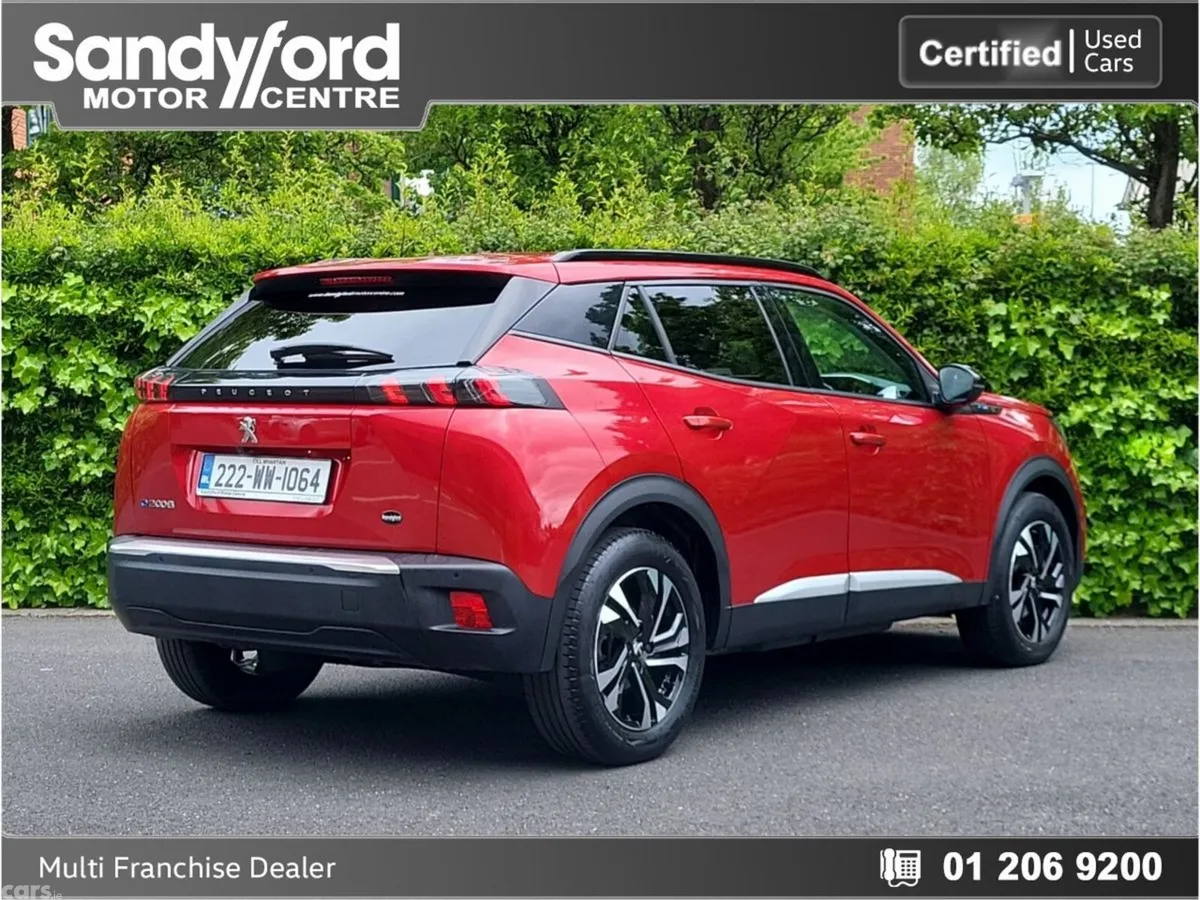 Peugeot 2008 SUV, Electric, 2022, Red