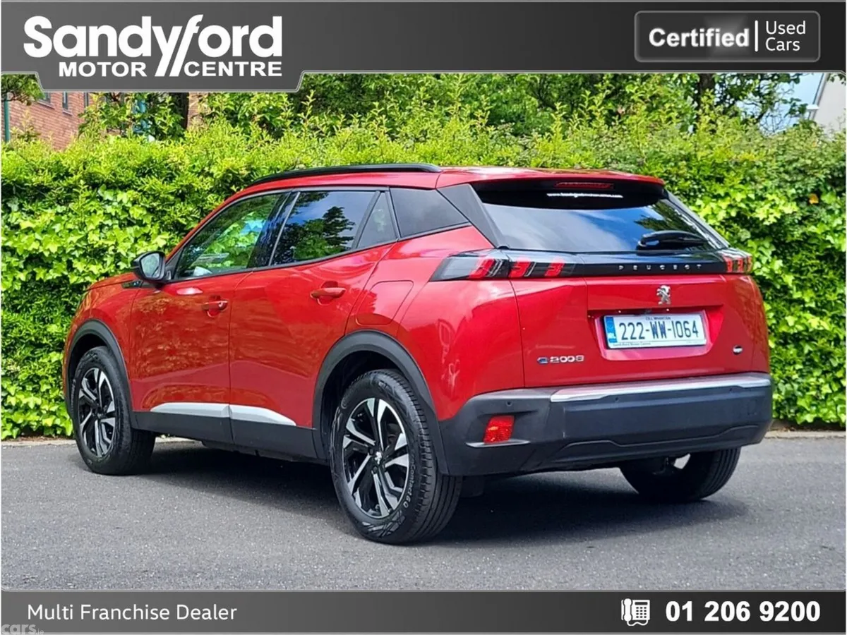 Peugeot 2008 SUV, Electric, 2022, Red