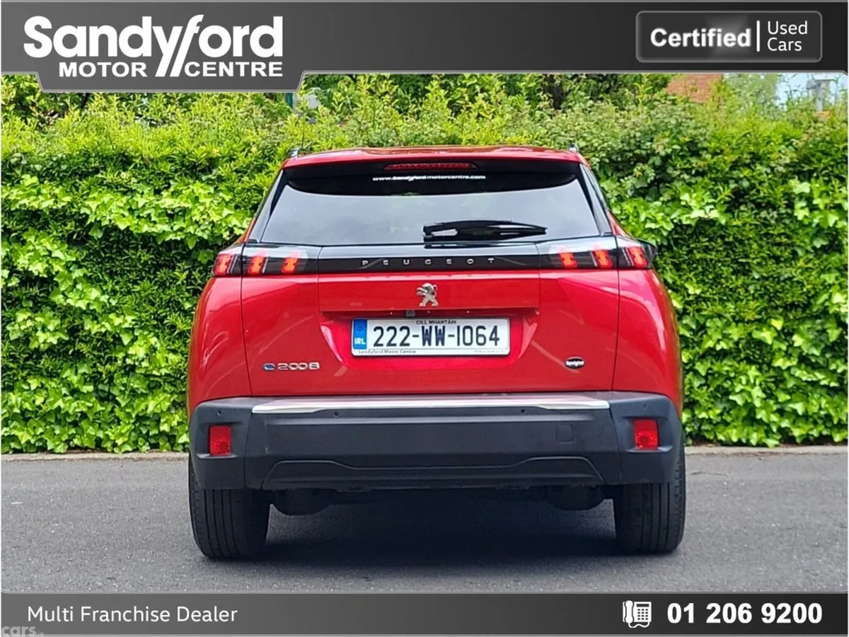 Peugeot 2008 SUV, Electric, 2022, Red