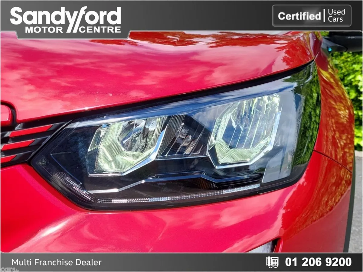 Peugeot 2008 SUV, Electric, 2022, Red