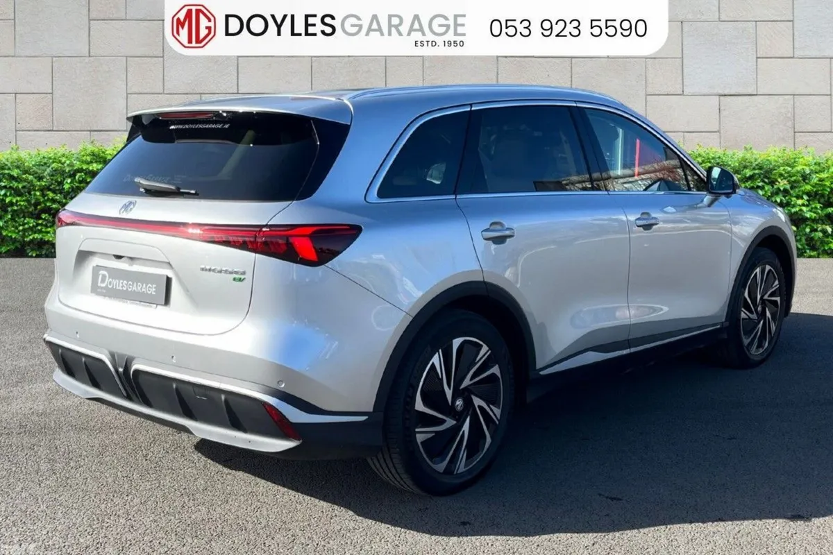 MG MGS6 SUV, Electric, 2027, Silver