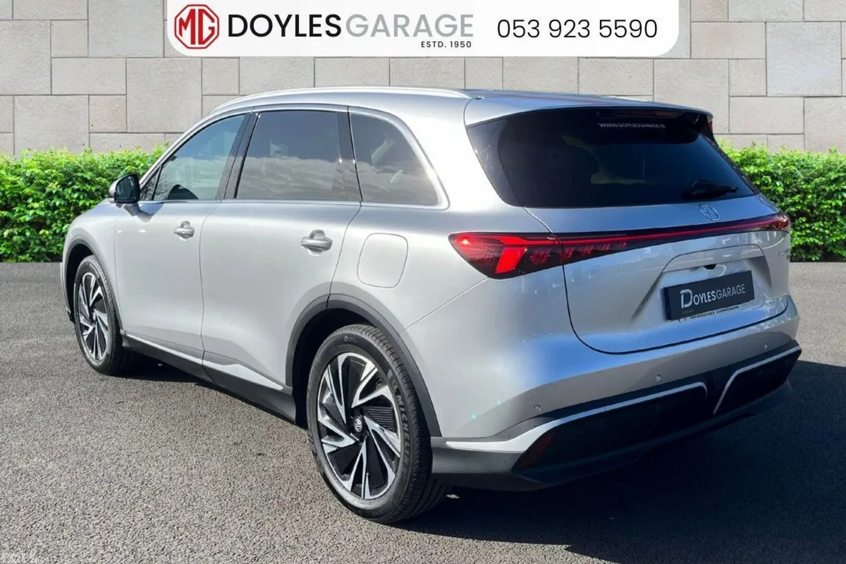 MG MGS6 SUV, Electric, 2027, Silver