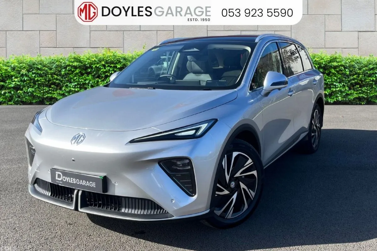 MG MGS6 SUV, Electric, 2027, Silver
