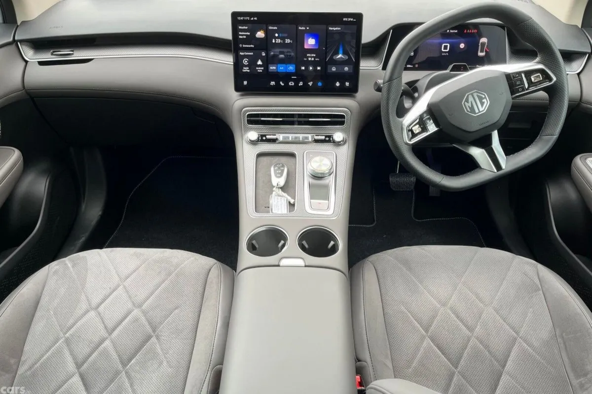 MG MGS6 SUV, Electric, 2027, Silver