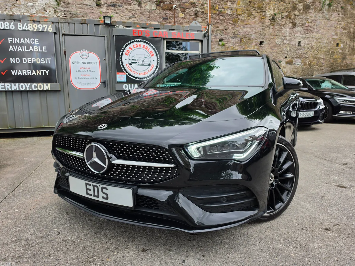 Mercedes-Benz CLA Estate, Petrol Plug-in Hybrid, 2023, Black