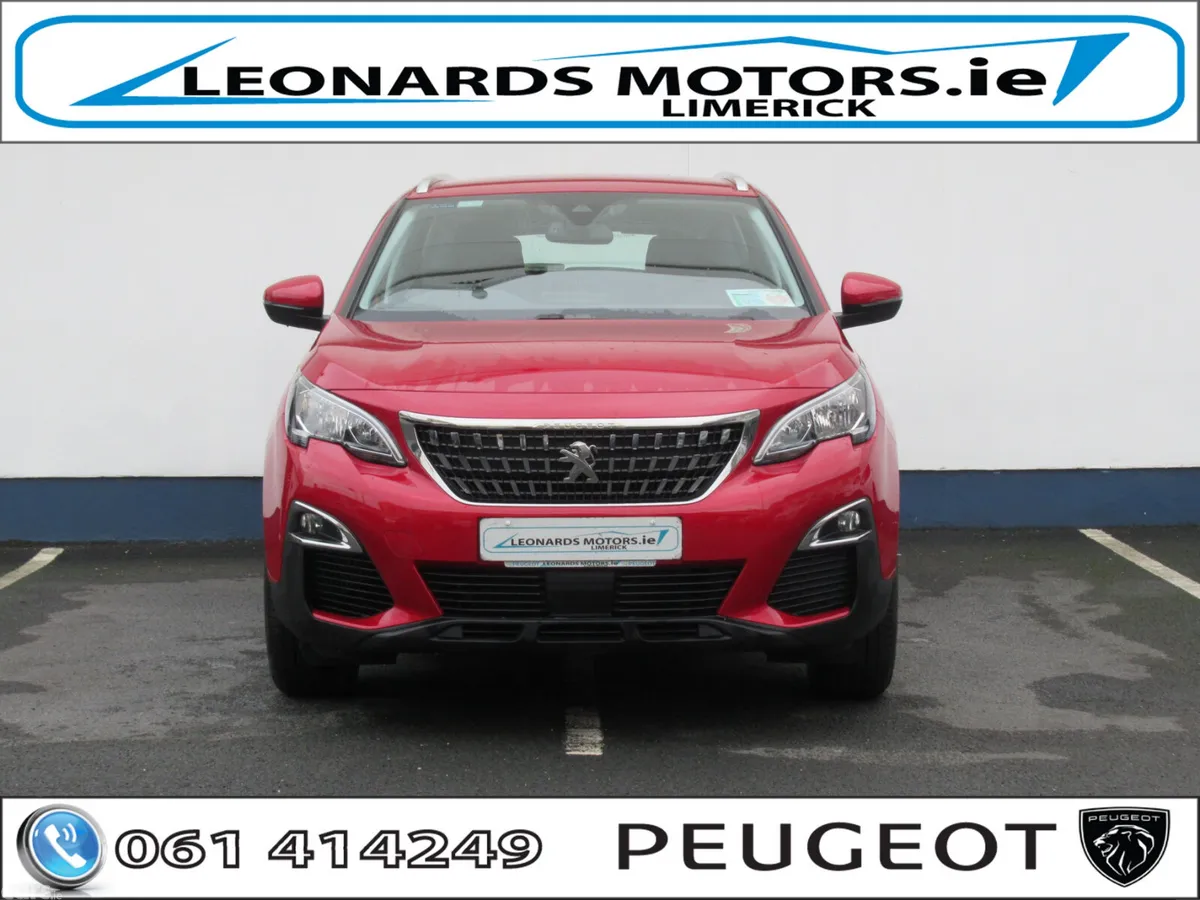 Peugeot 3008 MPV, Petrol, 2019, Red