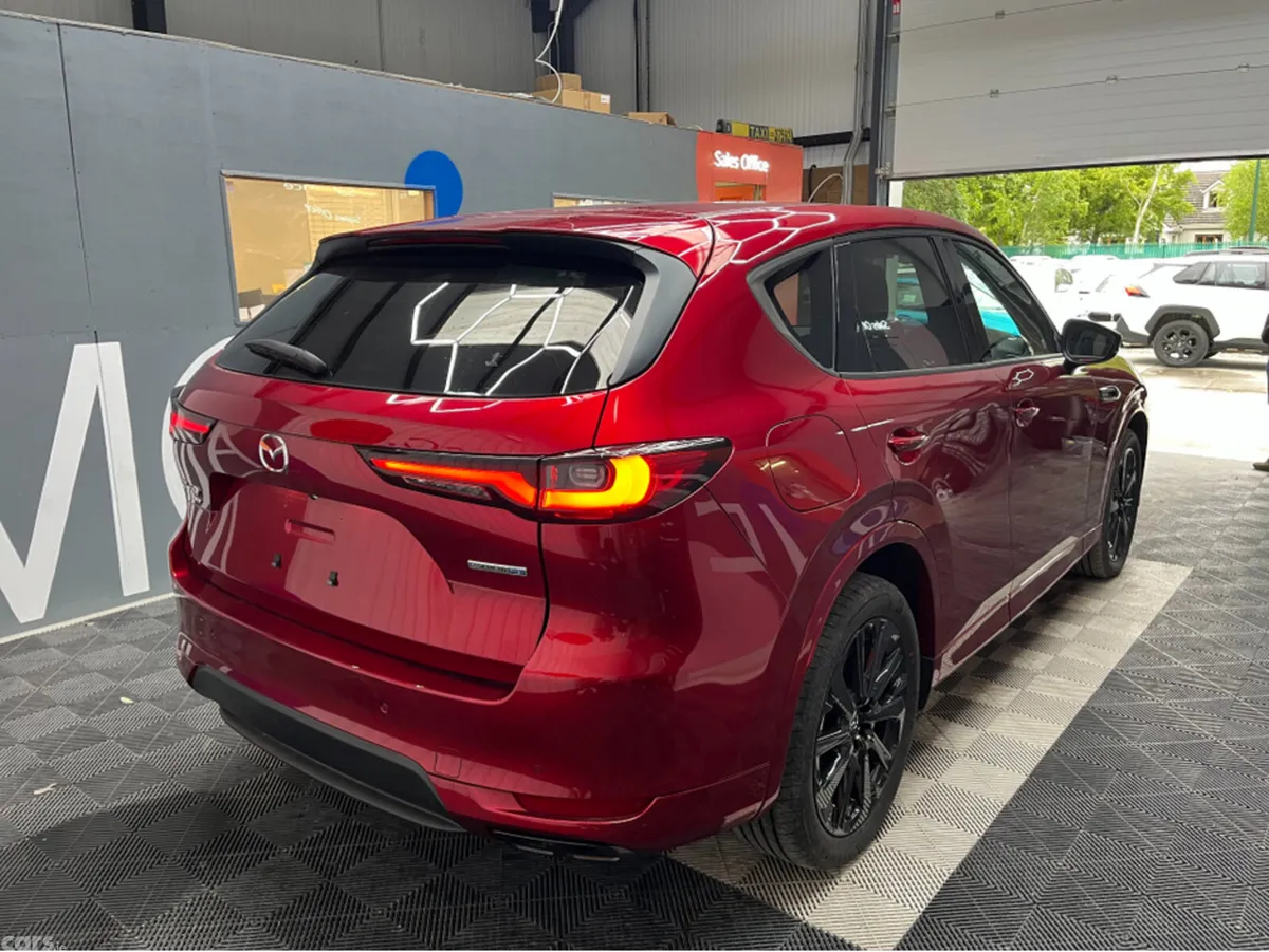 Mazda CX-60 SUV, Petrol Plug-in Hybrid, 2024, Red