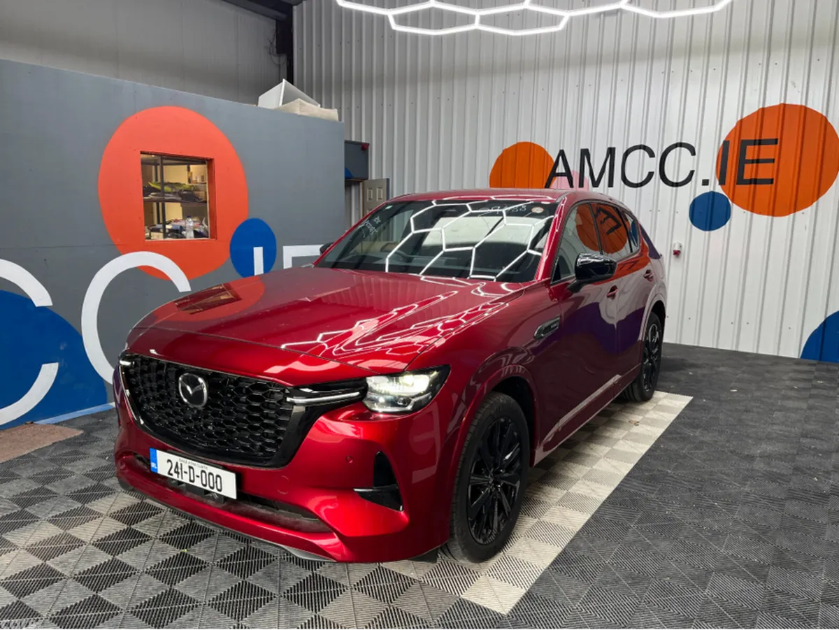 Mazda CX-60 SUV, Petrol Plug-in Hybrid, 2024, Red