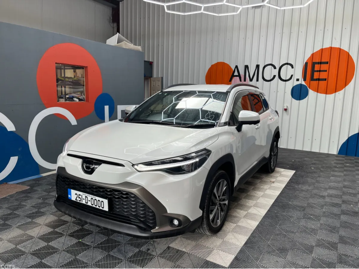 Toyota Corolla Cross SUV, Petrol Hybrid, 2025, White