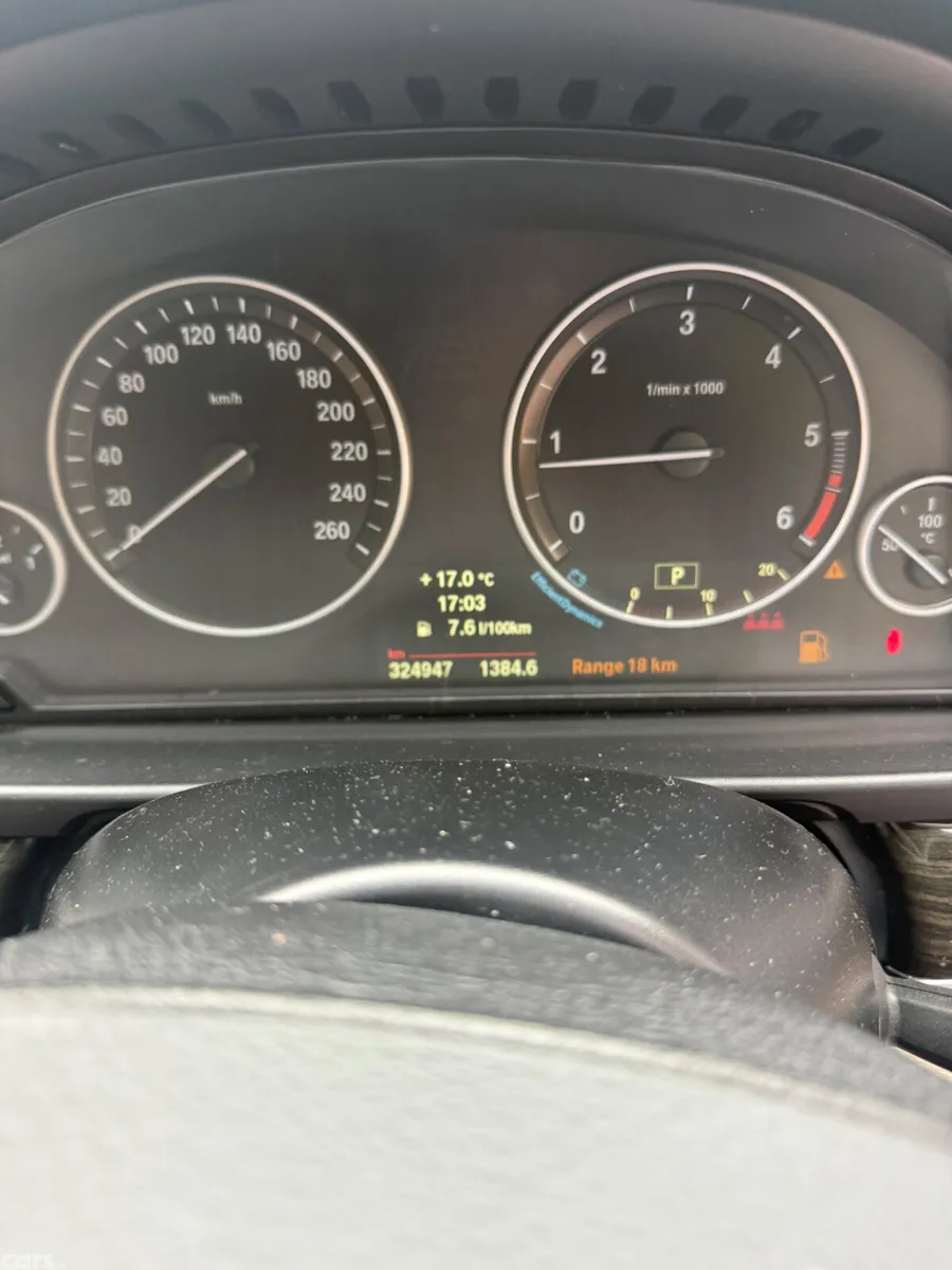 BMW 5-Series Saloon, Diesel, 2014, Grey