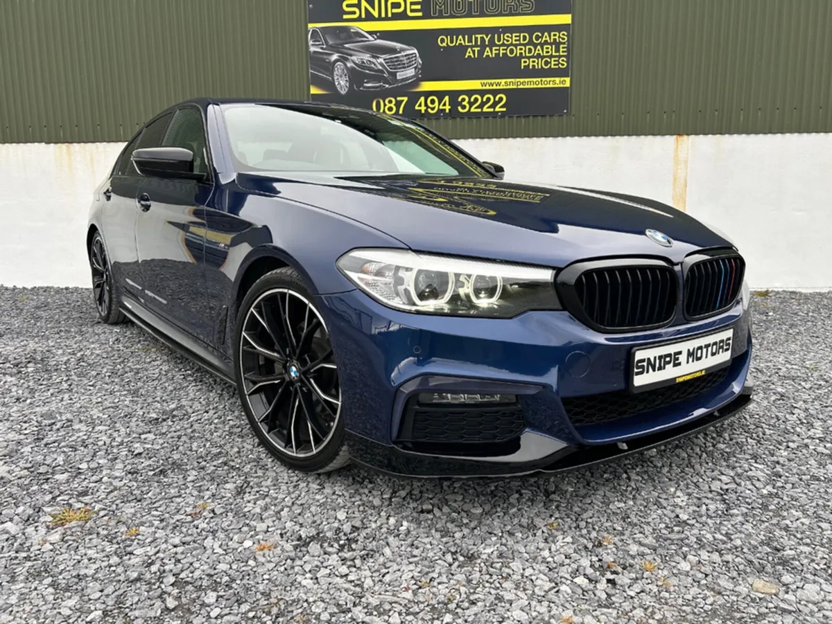 BMW 5-Series Saloon, Diesel, 2019, Blue