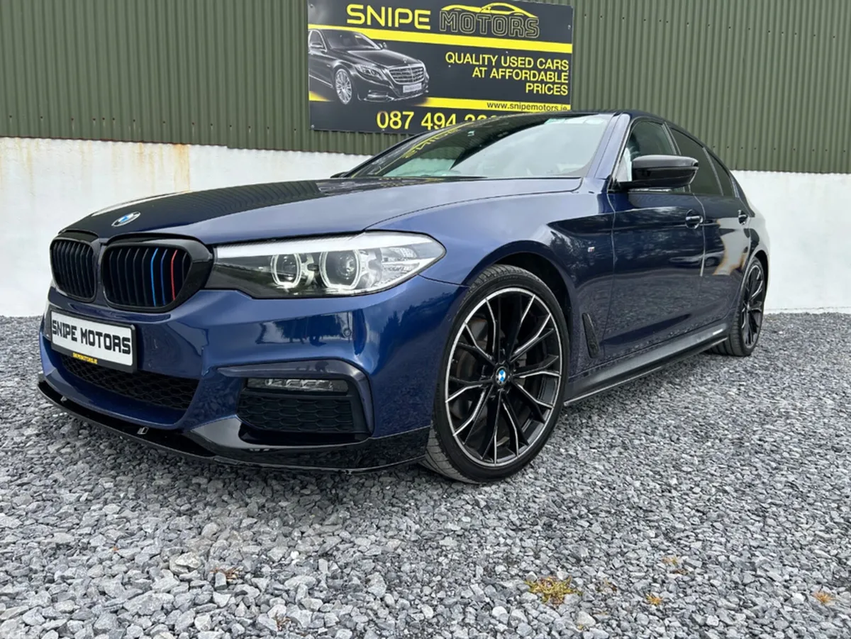 BMW 5-Series Saloon, Diesel, 2019, Blue