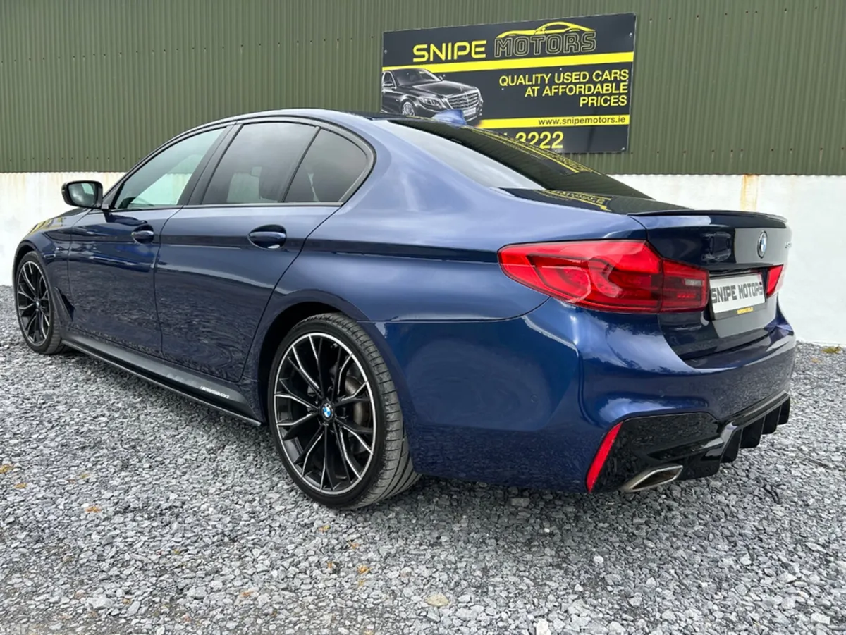 BMW 5-Series Saloon, Diesel, 2019, Blue