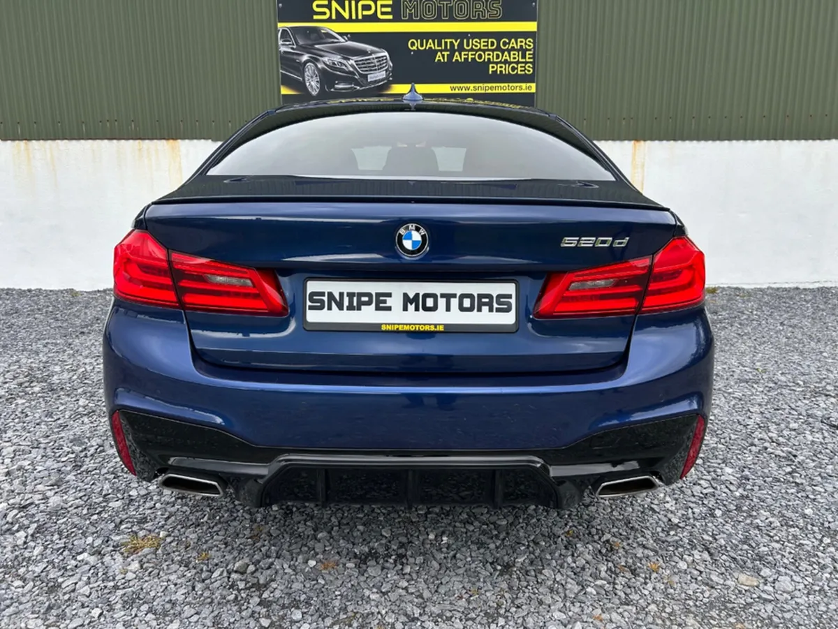 BMW 5-Series Saloon, Diesel, 2019, Blue