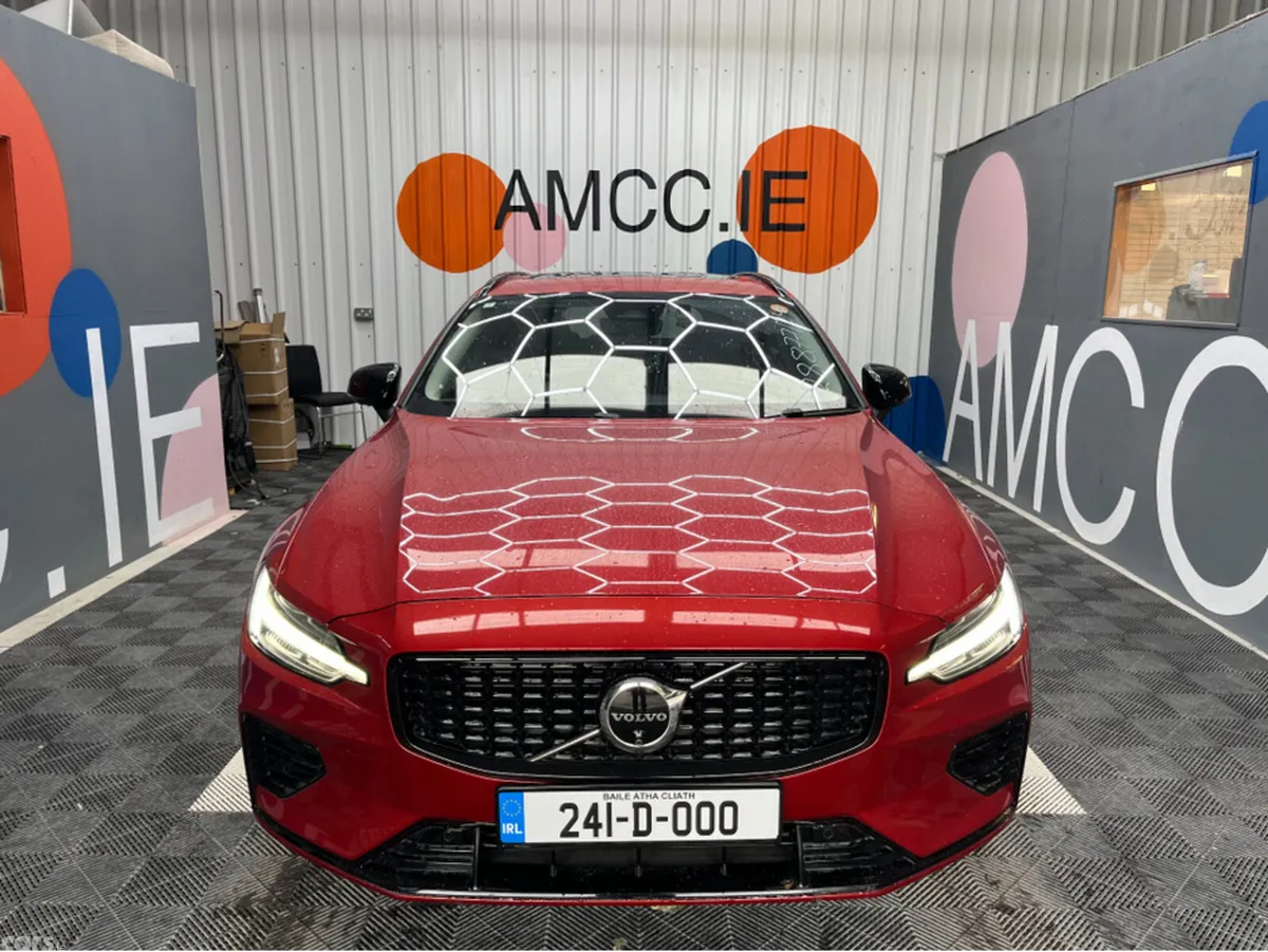 Volvo V60 Saloon, Petrol Plug-in Hybrid, 2024, Red