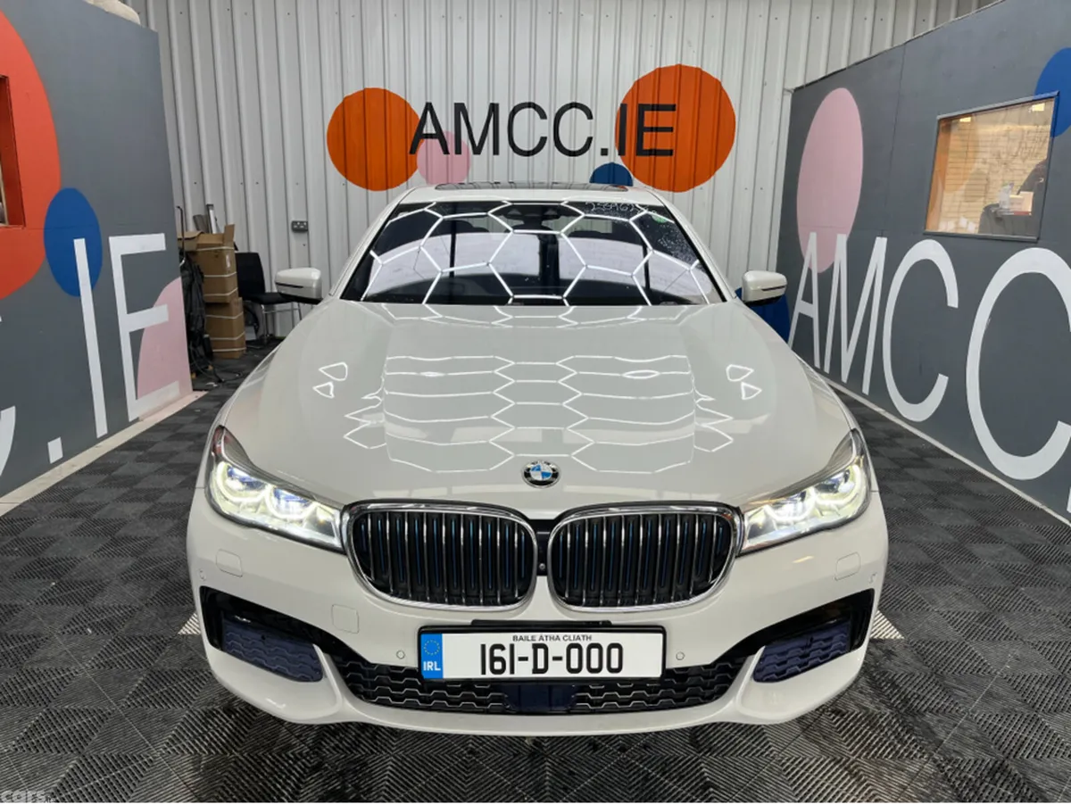 BMW 7-Series Saloon, Petrol Plug-in Hybrid, 2016, White