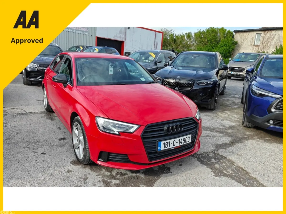 Audi A3 Hatchback, Petrol, 2018, Red