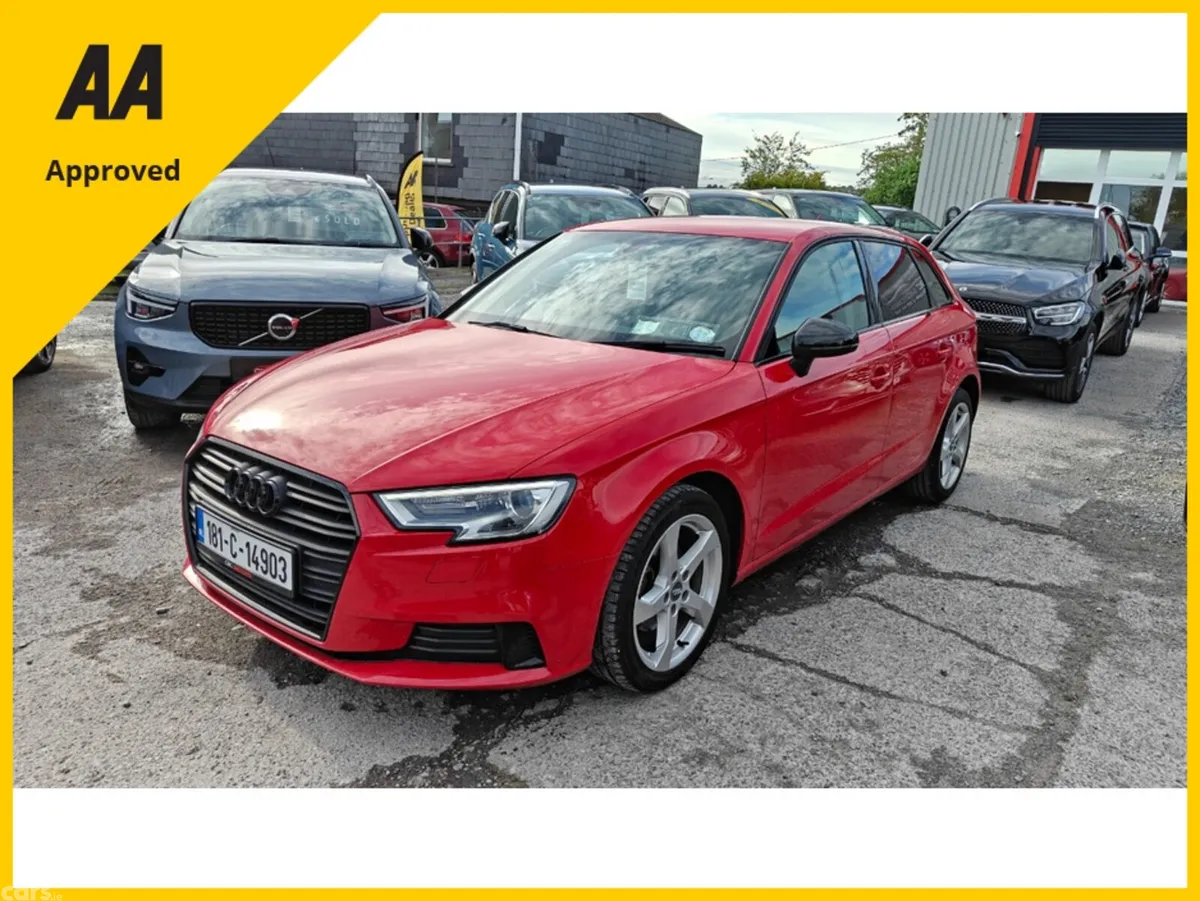 Audi A3 Hatchback, Petrol, 2018, Red