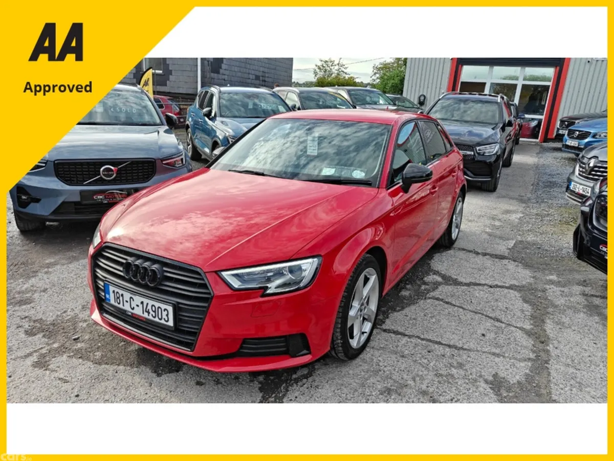 Audi A3 Hatchback, Petrol, 2018, Red