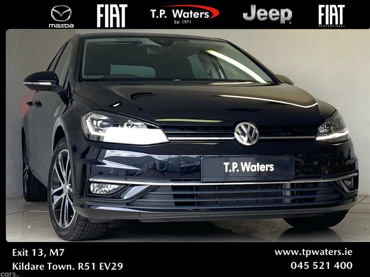 Volkswagen Golf Hatchback, Diesel, 2020, Black