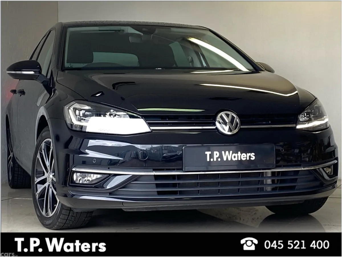 Volkswagen Golf Hatchback, Diesel, 2020, Black