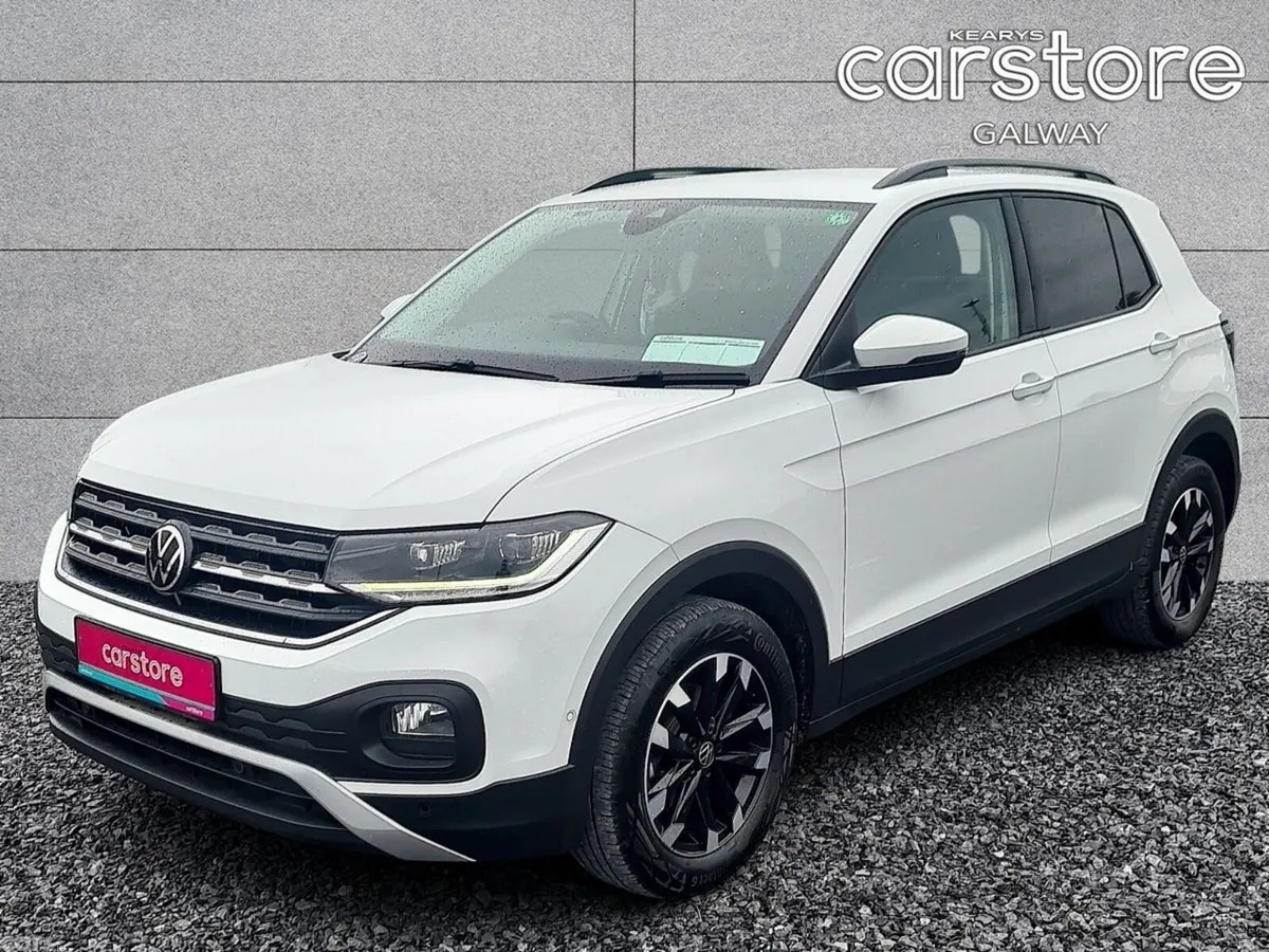 Volkswagen T-Cross SUV, Petrol, 2021, White
