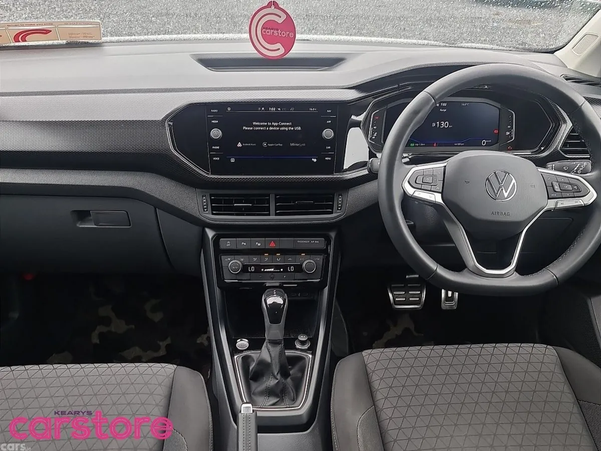Volkswagen T-Cross SUV, Petrol, 2021, White