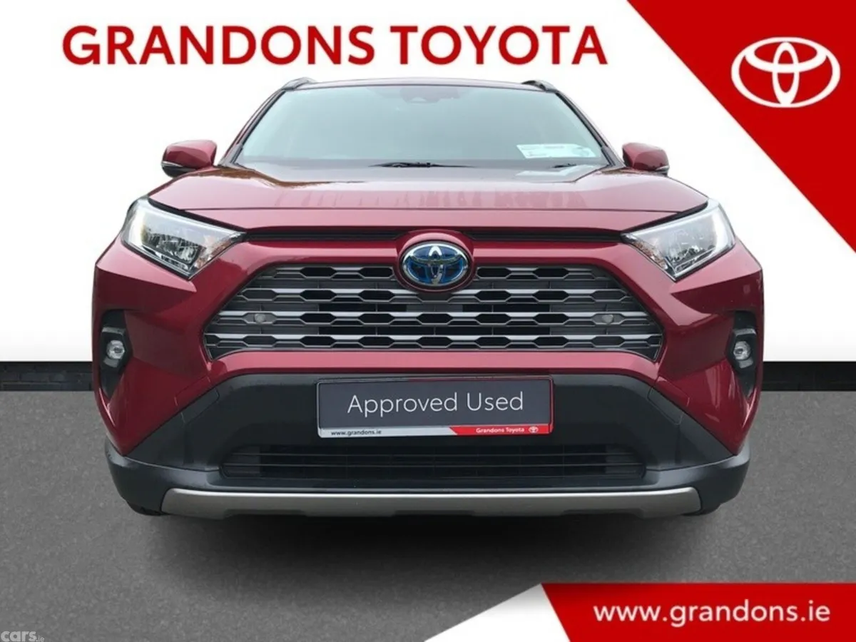 Toyota RAV4 SUV, Petrol Hybrid, 2023, Red