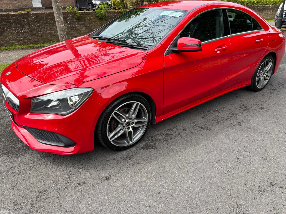 Mercedes-Benz CLA Saloon, Diesel, 2018, Red