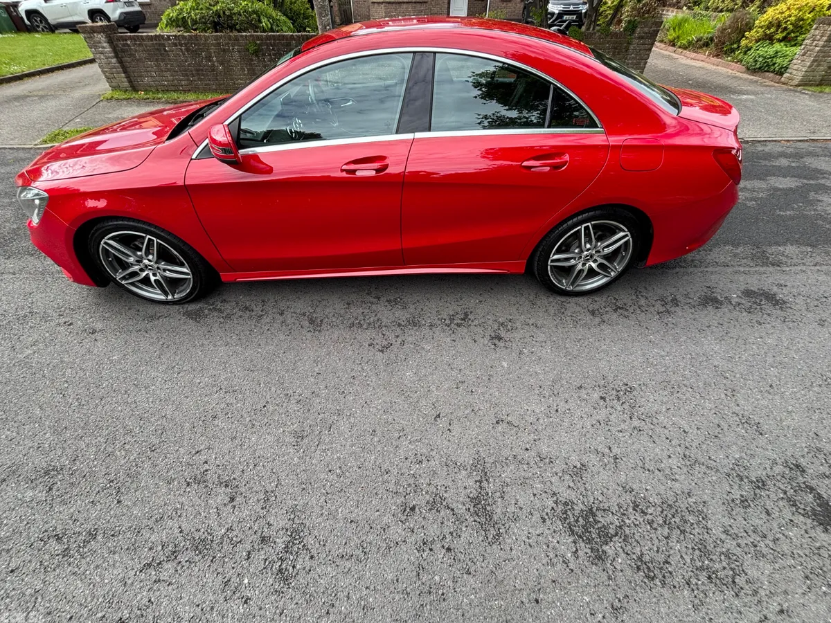 Mercedes-Benz CLA Saloon, Diesel, 2018, Red