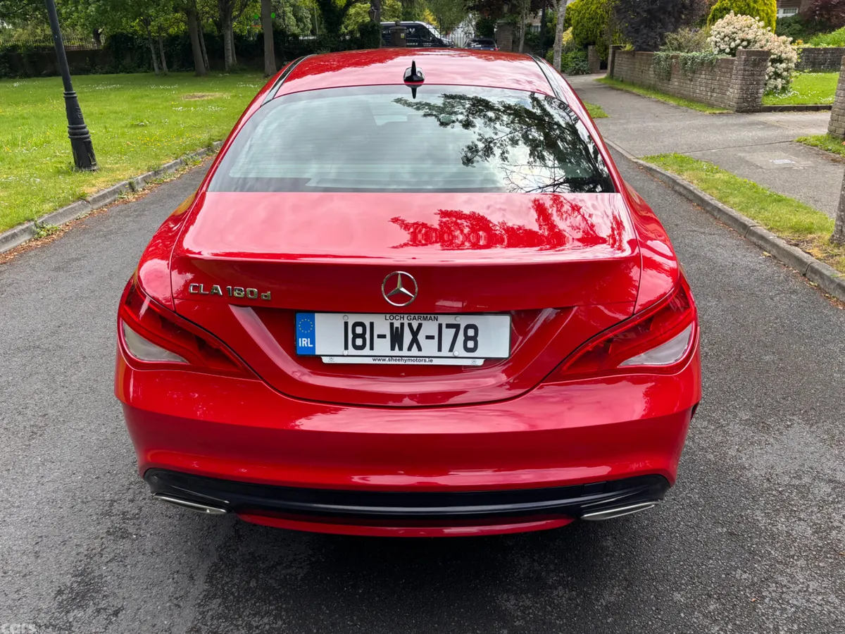 Mercedes-Benz CLA Saloon, Diesel, 2018, Red