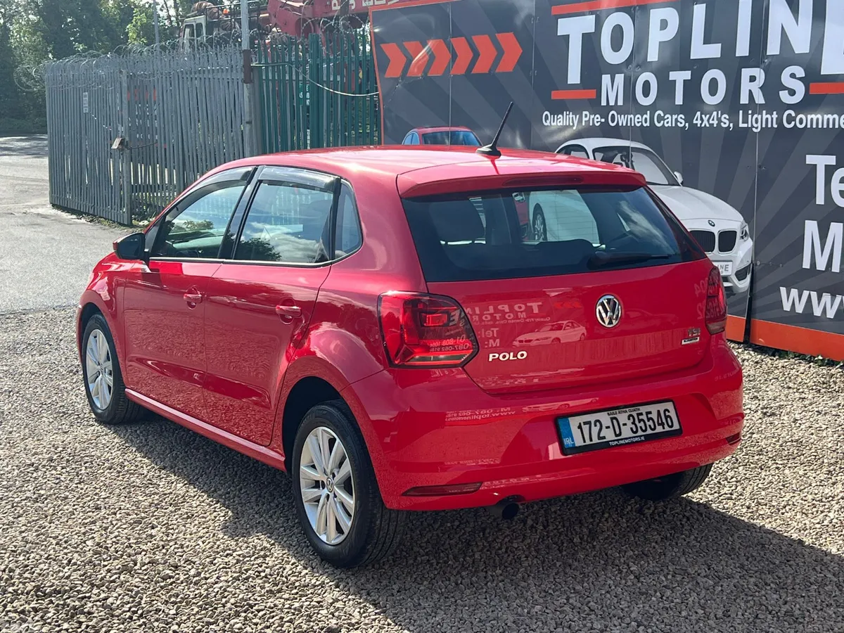 Volkswagen Polo Hatchback, Petrol, 2017, Red