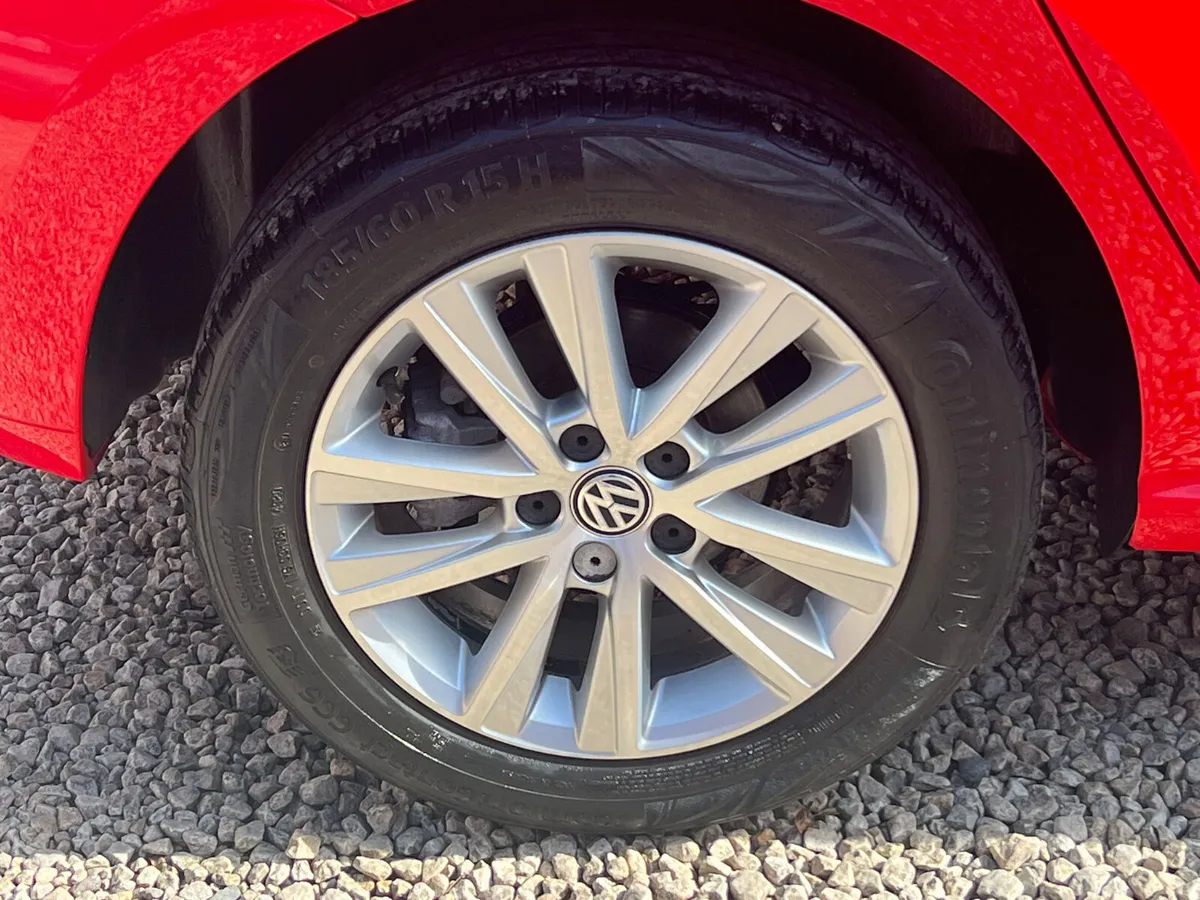 Volkswagen Polo Hatchback, Petrol, 2017, Red