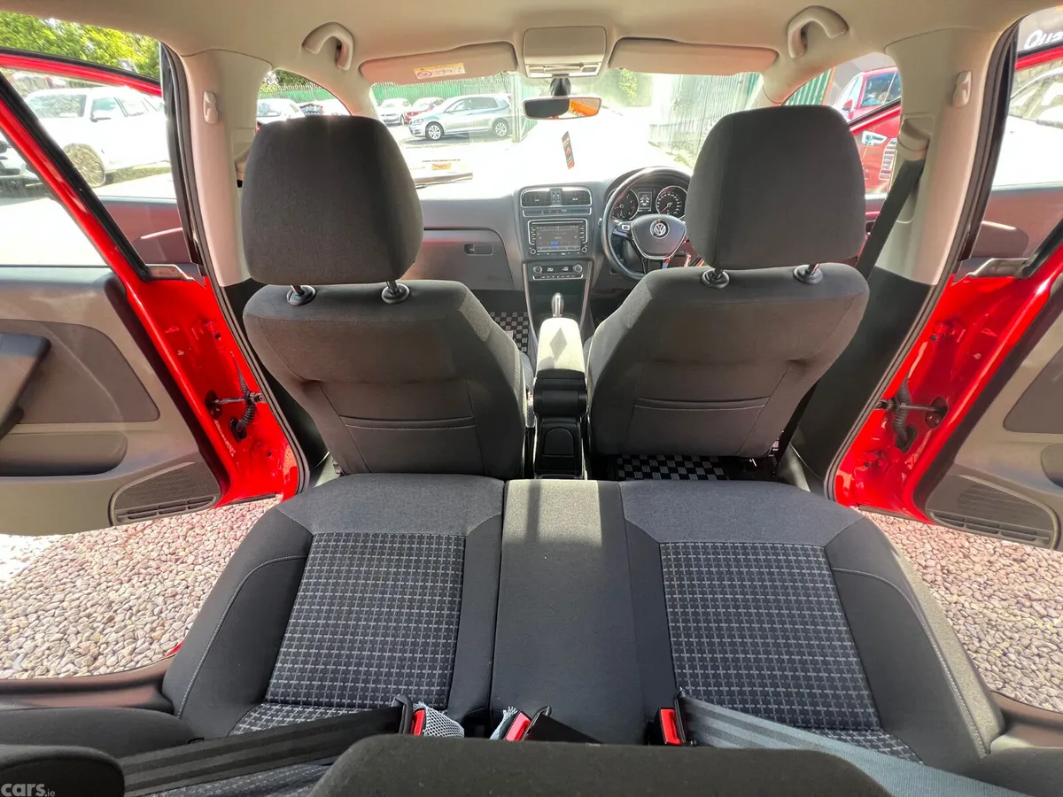 Volkswagen Polo Hatchback, Petrol, 2017, Red