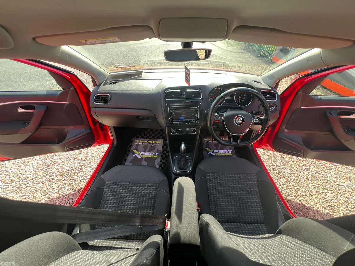 Volkswagen Polo Hatchback, Petrol, 2017, Red