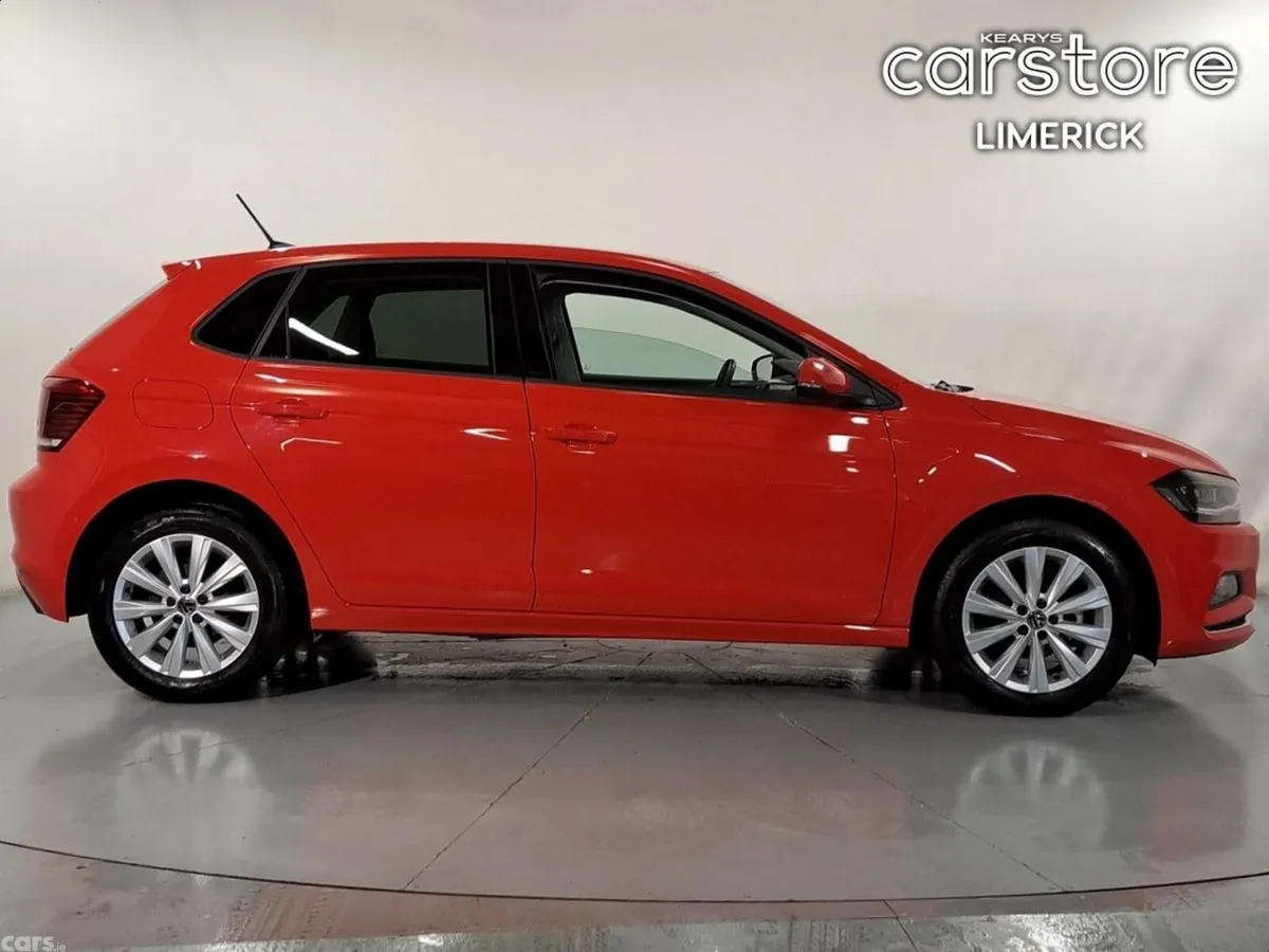Volkswagen Polo Hatchback, Petrol, 2021, Red