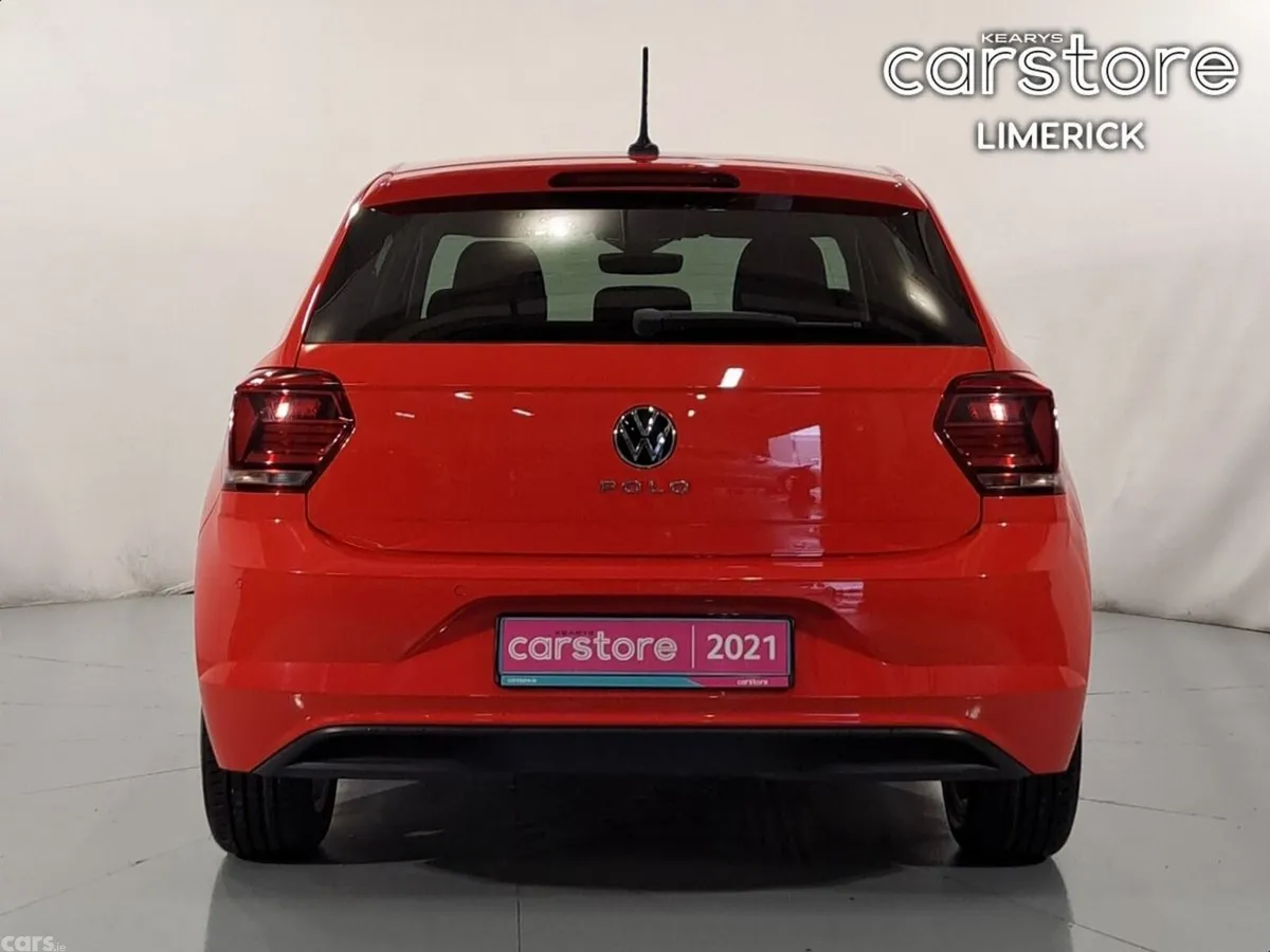 Volkswagen Polo Hatchback, Petrol, 2021, Red