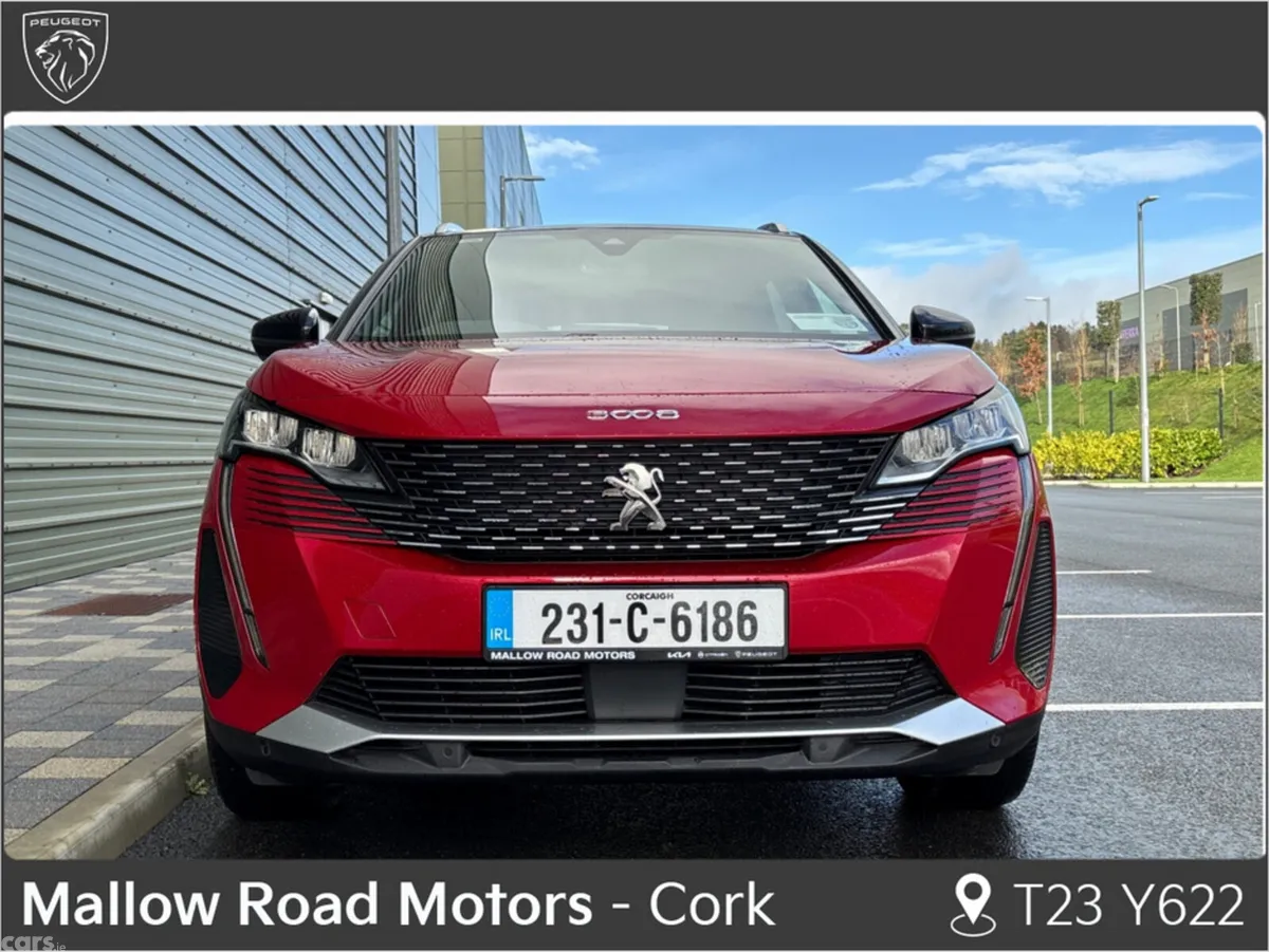 Peugeot 3008 SUV, Diesel, 2023, Red