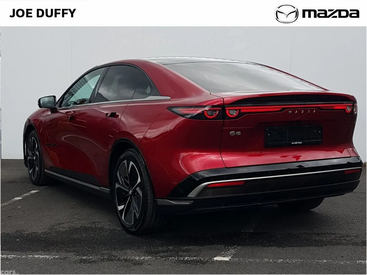 Mazda 6e Saloon, Electric, 2027, Red