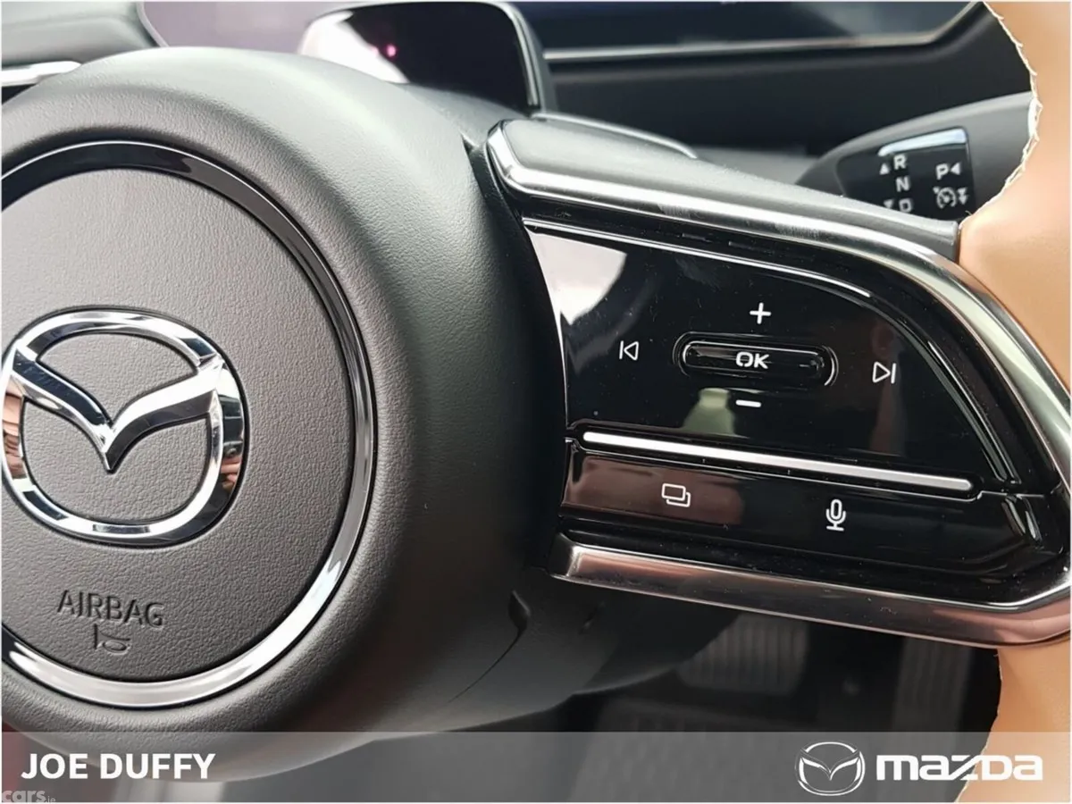 Mazda 6e Saloon, Electric, 2027, Red