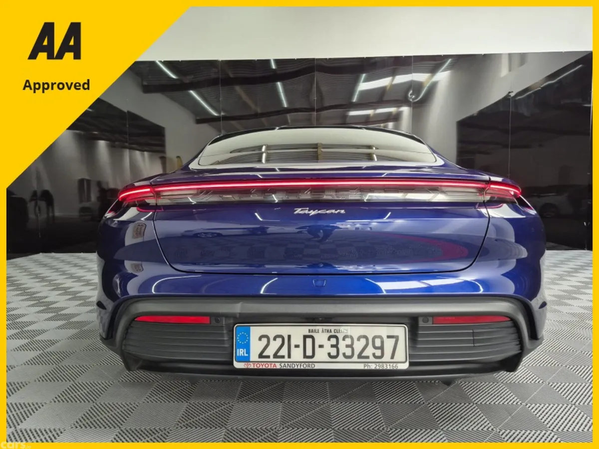 Porsche Taycan Saloon, Electric, 2022, Blue