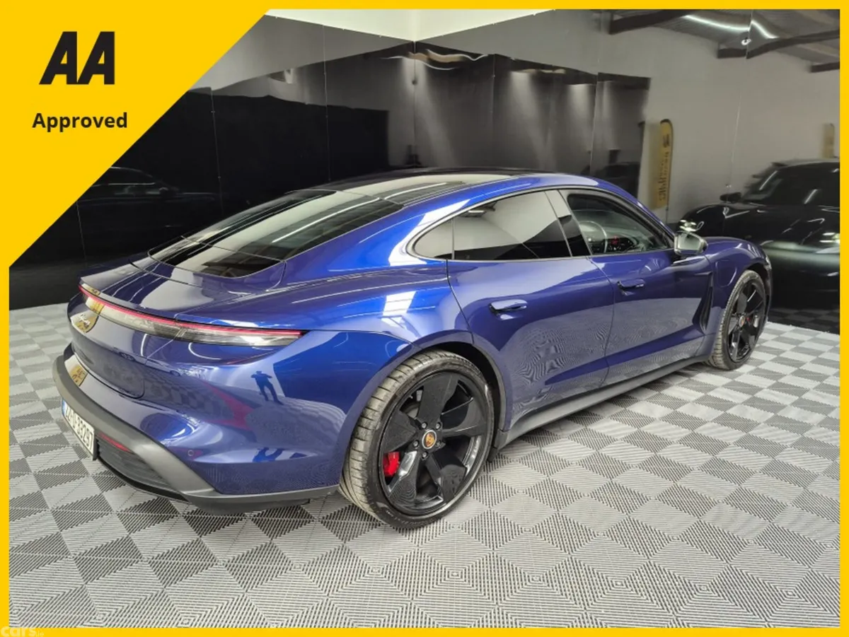 Porsche Taycan Saloon, Electric, 2022, Blue