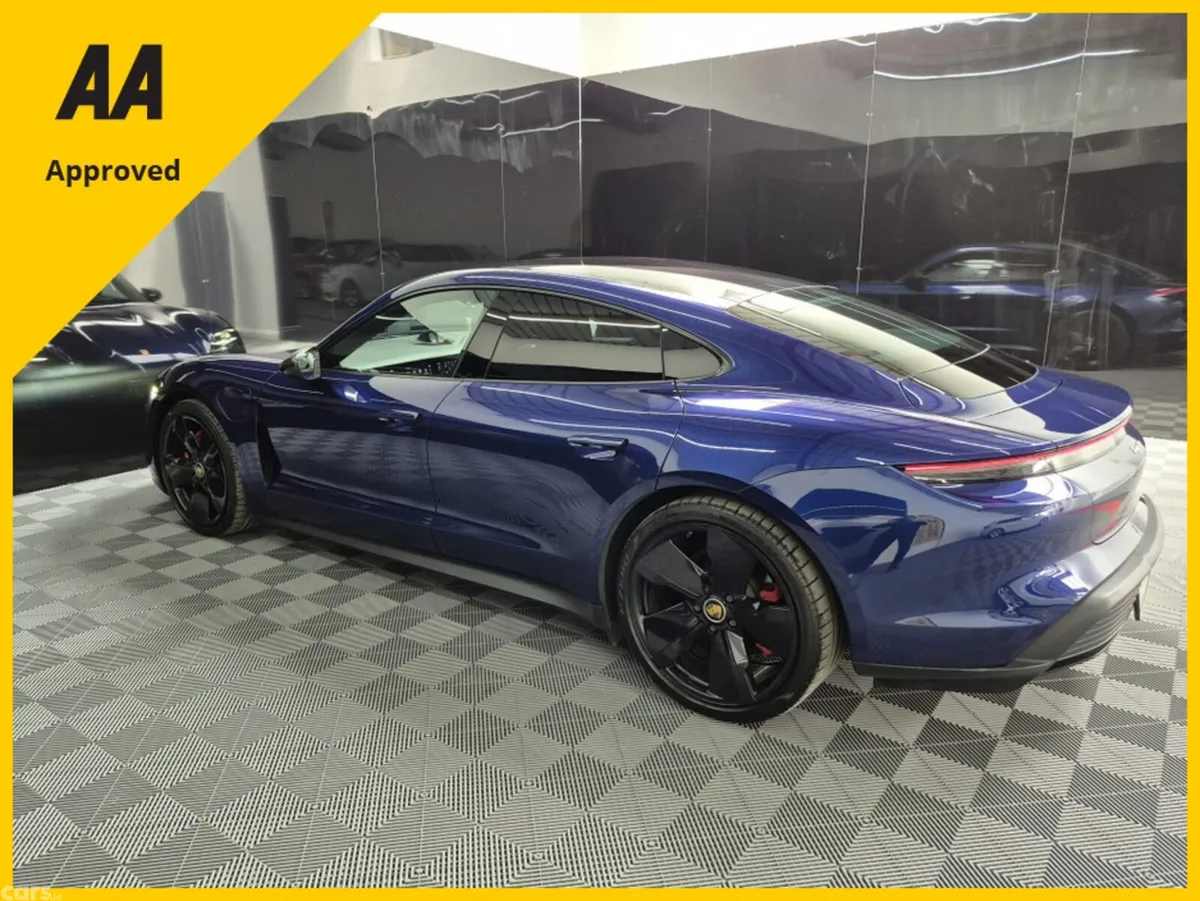 Porsche Taycan Saloon, Electric, 2022, Blue