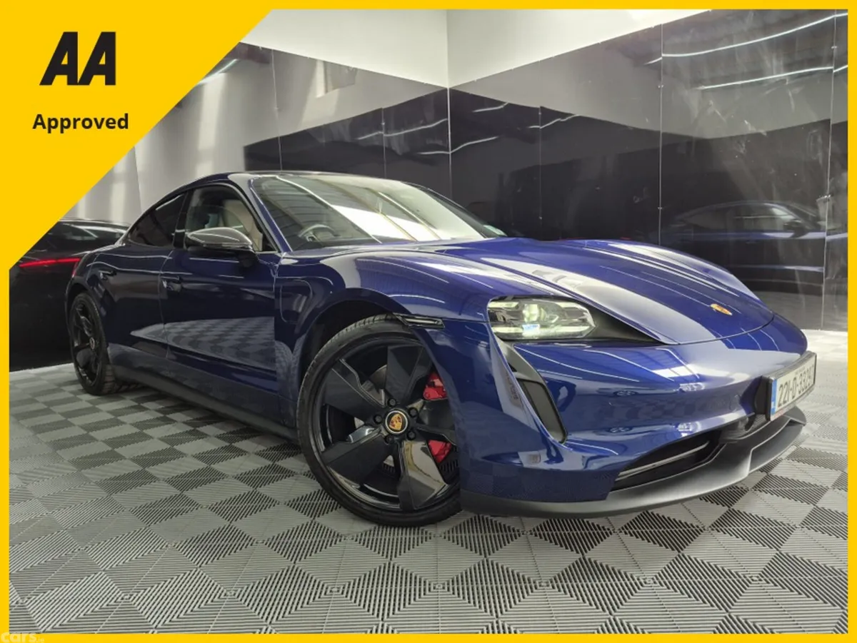 Porsche Taycan Saloon, Electric, 2022, Blue